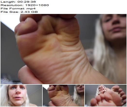 Goddess Aurora  Shrinking Virus Casualty becomes Foot and Ass Slave preview