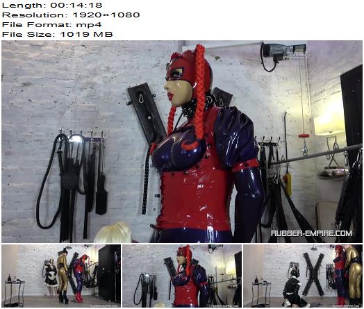 Kink  Lady Blackdiamond and Rubber Sissy and Rubber Slave  Benedictus Part 4 preview