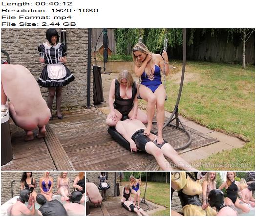 The English Mansion  The Mansions Summer Femdom Party Pt7  Hot Tub Hot Action  Complete Movie preview