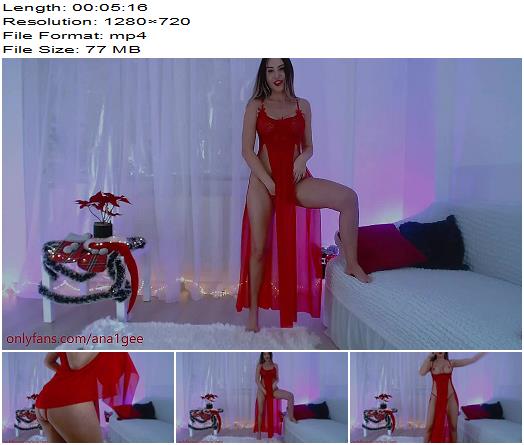 AnaGee Long dress tease preview