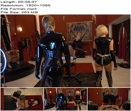 Baroness Getting ready for the giant dildo preview