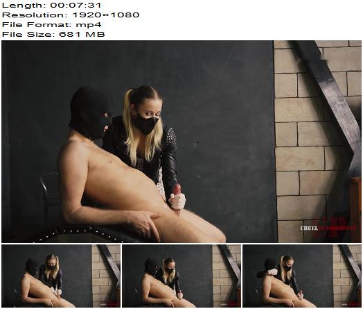 Cruel Punishments  Severe Femdom  Gloved hands squirting jizz preview