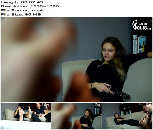 Czech Soles Worshiping ignorant mean wifes feet Starring Megan preview