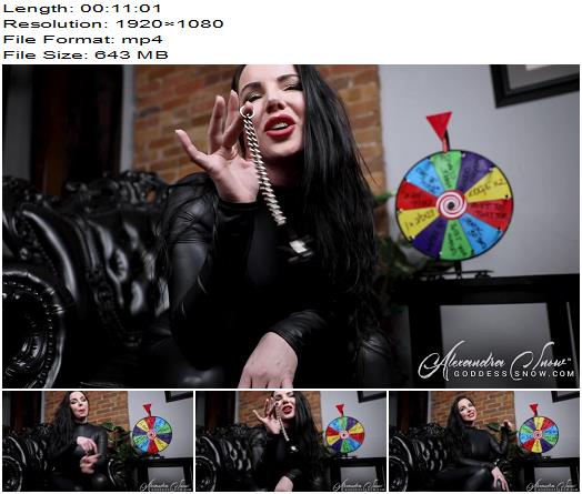 Goddess Alexandra Snow Spin To Lose preview
