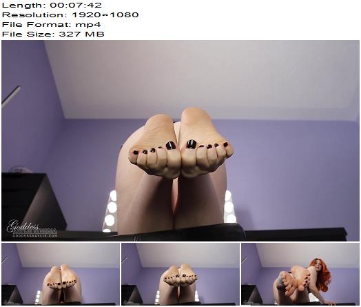 Goddess Kaylie Foot Licking Cuck preview