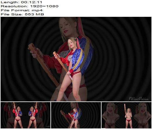 Goddess Poison Harley fuckin Quinn Orgasm Control preview