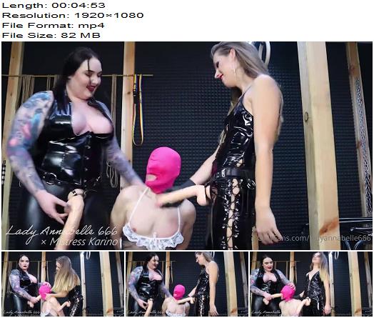 LadyAnnabelle666  Double Domination Blowjob preview