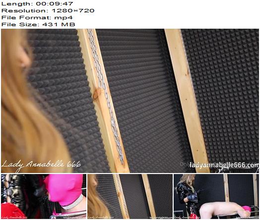 LadyAnnabelle666  PEGGING in my dungeon preview