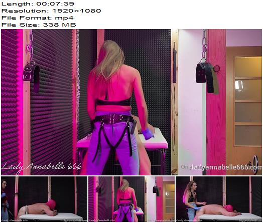 LadyAnnabelle666  Pegging punishment preview