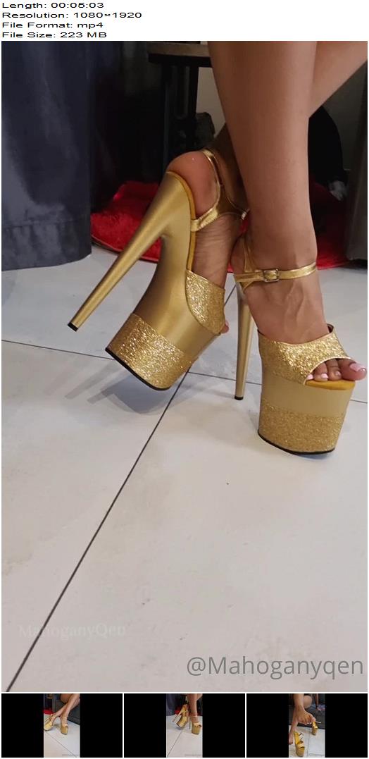 Lady Mahogany  You Will Put My Feet And Gold Heels On Relapse Today preview