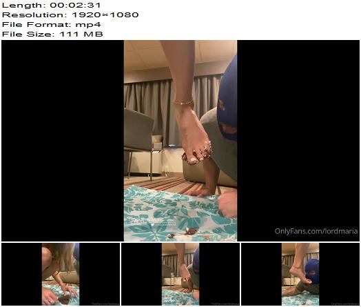 Lord Goddess Maria  Look At The Anticipation And Excitement On This Pigs Face preview