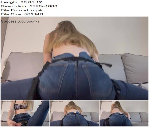 LucySpanks  Butt Slut FEMDOM Pegging POV preview