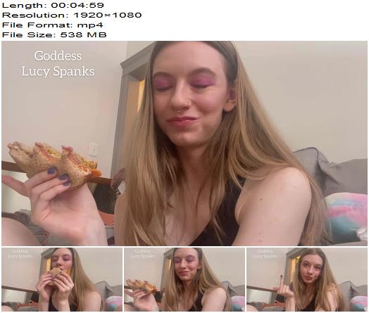 LucySpanks  Pay to Watch Me Eat preview