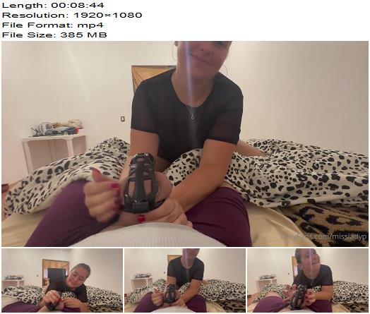 MissLadyP  20221119 GOOD MORNING my petsLocked up chastity play is the only way I start Saturday Mornings  99 preview