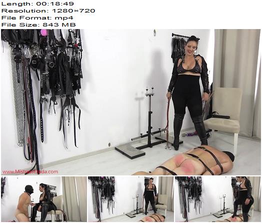 Mistress Ezada Sinn  Double punishment for the impotent slave preview