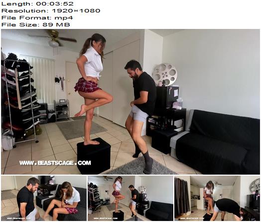 BeastsCage  Dazzs MiniSkirt Ball Kicking preview