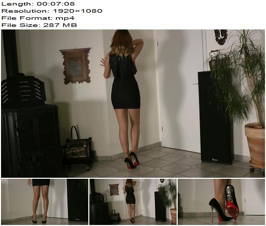 Boot Heel Worship Cbt Humiliation  Lady Katharina  Hot Lady Expensive Stilettos preview