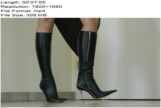 Boot Heel Worship Cbt Humiliation  Lady Katharina  Katharina Boots 710 preview