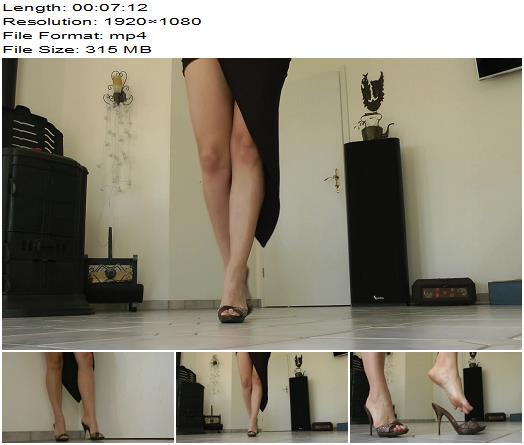 Boot Heel Worship Cbt Humiliation Lady Katharina Sexy Dress Hot High Heels preview