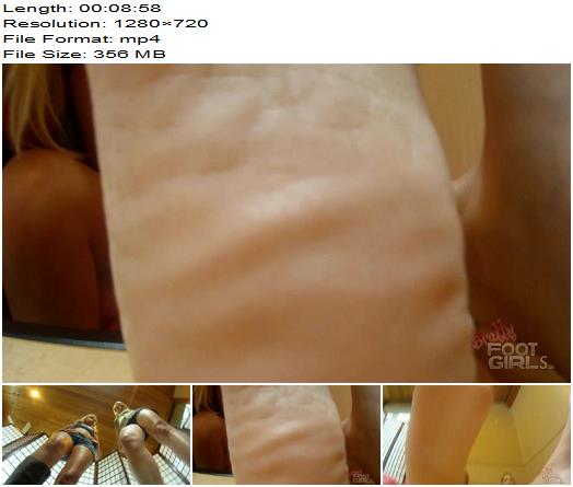Bratty Foot Girls  Amber Sativa Cherry Morgan  Nerds Get Crushed SFX preview