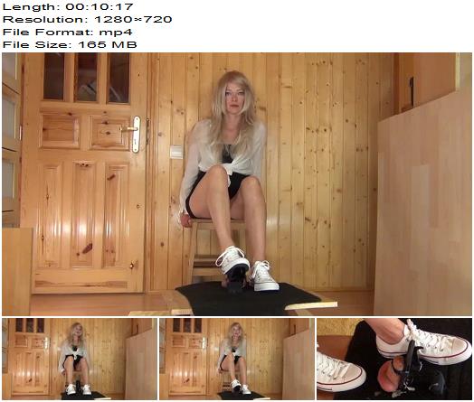 CBTrample  Pump the Cum on my Gas Pedal feat Alina in white low Chucks preview