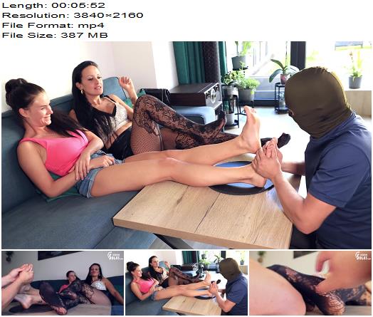 Czech Soles  Two friends taking advantage of their foot slave Starring Anita and Vicky preview