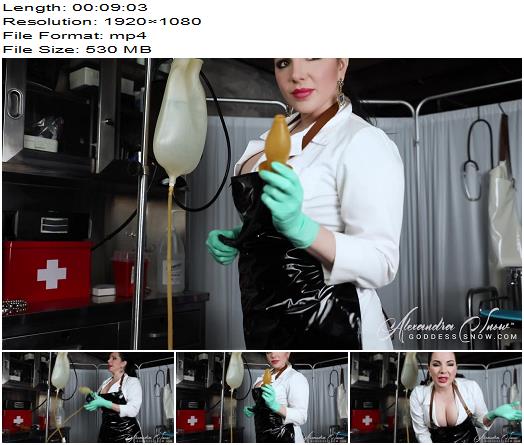 Goddess Alexandra Snow  Embarassing Enema preview