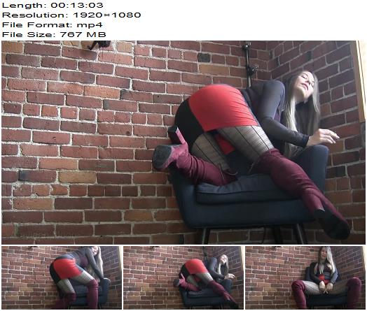 Goddess Amyleen Moore  Boots And Smoke Humiliation preview