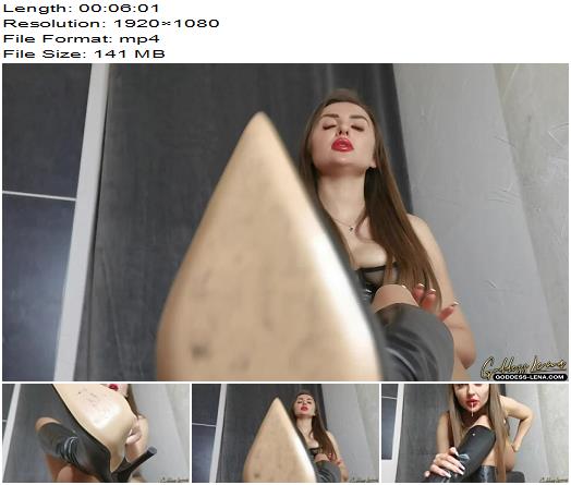 Goddess Lena  Leather Boots Slave preview