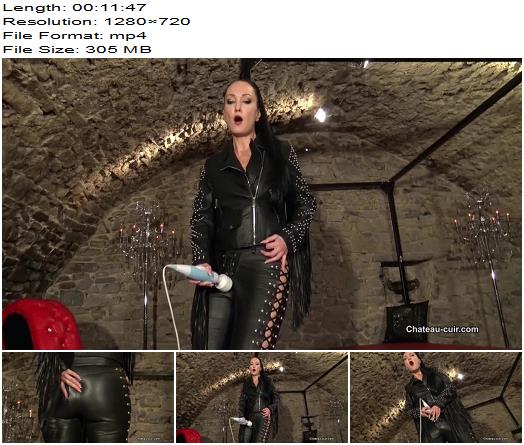 Kinky Leather Clips  Fetish Liza  Tight Leather Orgasm And JOI preview