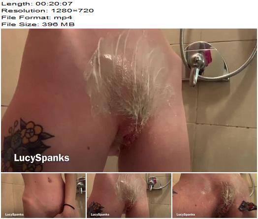 LucySpanks  Hairy Pussy Shave and Trim preview