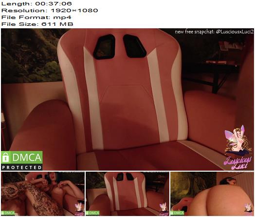 LusciousxLuci  20211009 cam cum dildo fux and BJ preview