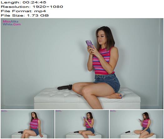 Miss Alika White Suck or Stroke Have You Ever JOI Game preview