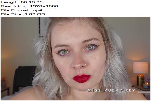 Miss Ruby Grey Say My Name While you Cum preview