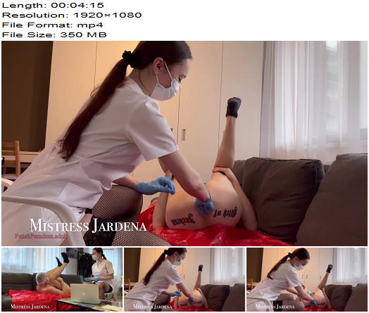 Mistress Jardena Sinner  Medical play exam fantasy with Doctor Jardena preview