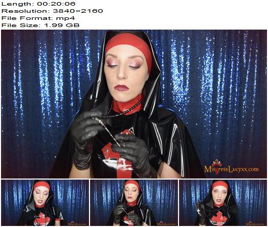 Mistress LucyXX  Castrated For Christ preview