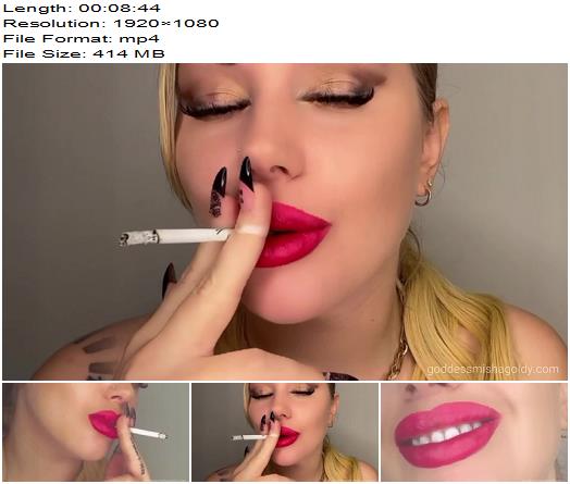 Mistress Misha Goldy Asmr Mindfucking Smoking Joi Draining preview