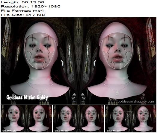 Mistress Misha Goldy Faggot Sinner Forever You Will Burn In Hell preview