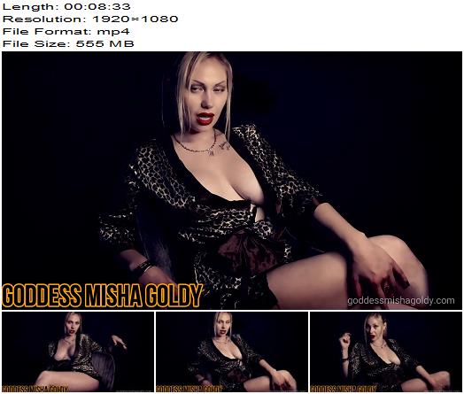 Mistress Misha Goldy One Wave Of My Beautiful Finger preview