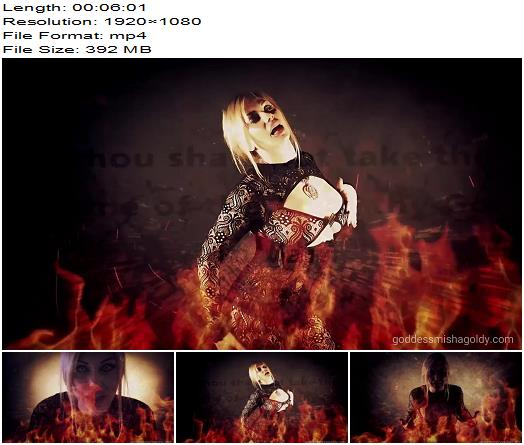 Mistress Misha Goldy  Renunciation Of The False God 4 preview