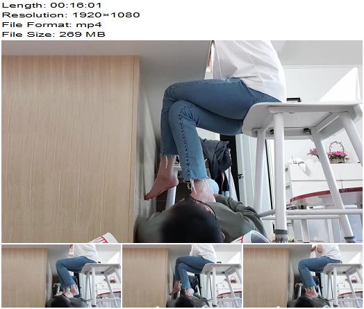 Princess New Spring  Human Footrest For Meal ASIAN FEMDOMS ASIAN FEET MISTRESS preview