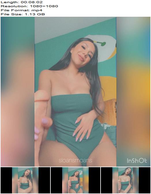 Sloansmoans  Snapchat GFE Joi handjob preview