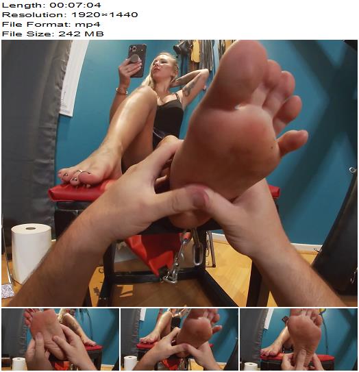 SorceressBebe  Training To Be My Foot Slave POV preview