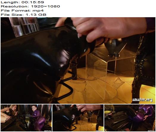 Amator  A Nasty Latex Fantasy Part 2 Starring Bizarrlady Alice and Slave M and Lady Blackdiamond preview