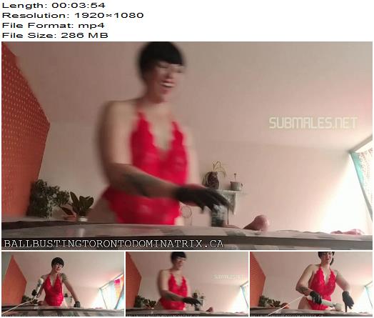 Ballbuster Bastienne  Playful Tease and Ballbusting with Magic Wand preview