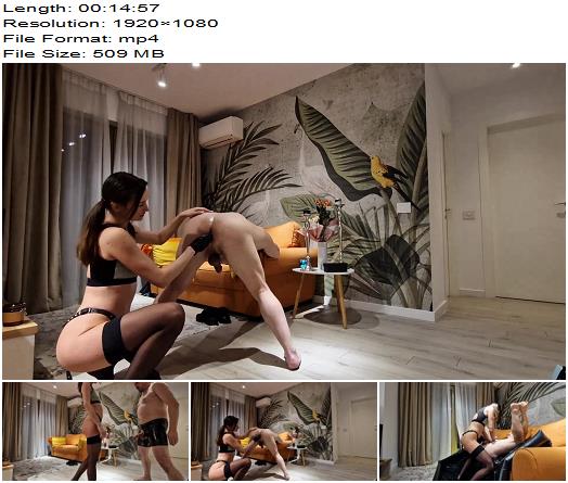 Bizarre Goddesses  Mistress Antonia and Faith  EPIC BALLBUSTING after Gym preview