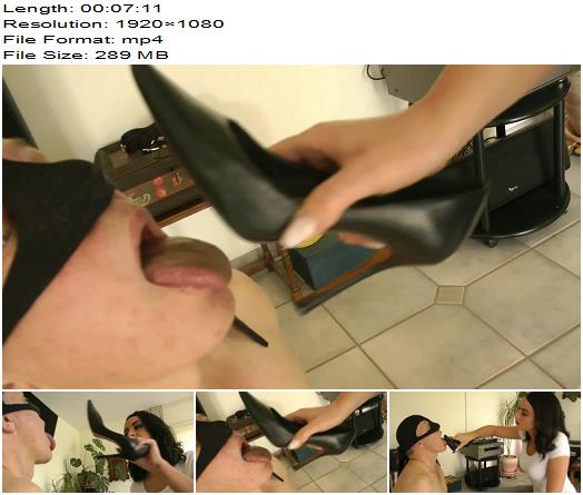 Boot Heel Worship CBT Humiliation  Lady Katharina  Rag For Cleaning My Sexy Shoes preview