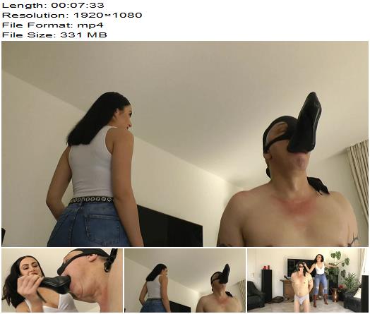 Boot Heel Worship CBT Humiliation  Lady Katharina  Suffer And Amuse Me preview