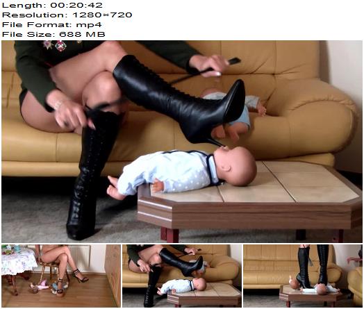 Boot Heel Worship Cbt Humiliation  Lady Patricia  Two super Videos of sexy Lady Jana preview