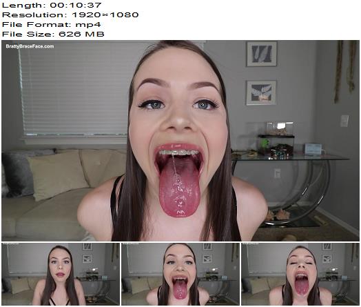 Bratty Brace Face  Ivorys Spit JOI preview